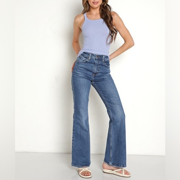 Levi's 70s High Rise Flare Jeans Size 32 - Picture 1 of 16